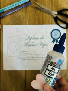 Diplome de meilleur papa gratuit