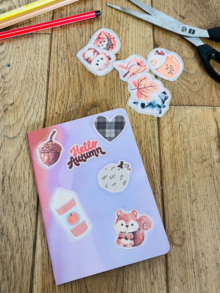 DIY sticker pour enfant