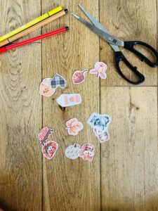 DIY sticker pour enfant